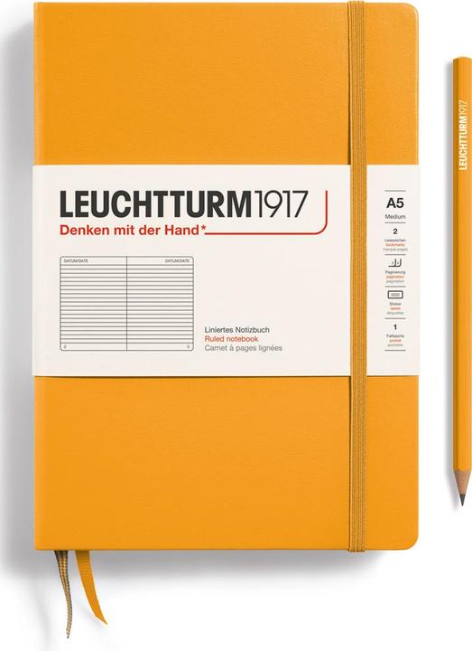 Image du produit Leuchtturm1917 Calepin (A5, À rayures, Couverture rigide)