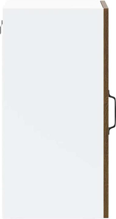 Actual product image vidaXL Kitchen wall unit with glass door Kalmar brown oak-look (40 x 31 x 60 cm)