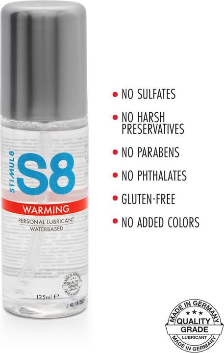 Immagine prodotto Stimul8 S8 WB Warming Lube 125ml (125 ml)