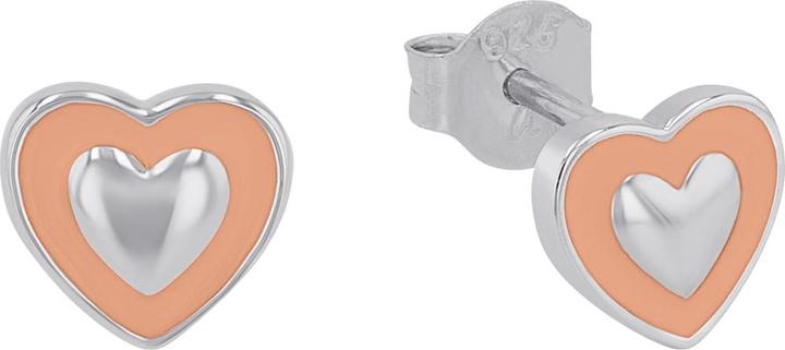 Actual product image Prinzessin Lillifee Ear jewellery for girls, 925 sterling silver | heart (Silver 925)