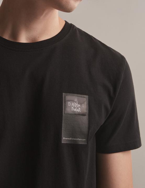 Actual product image Dakar Tee Dkr 24 Patch Black (XL)