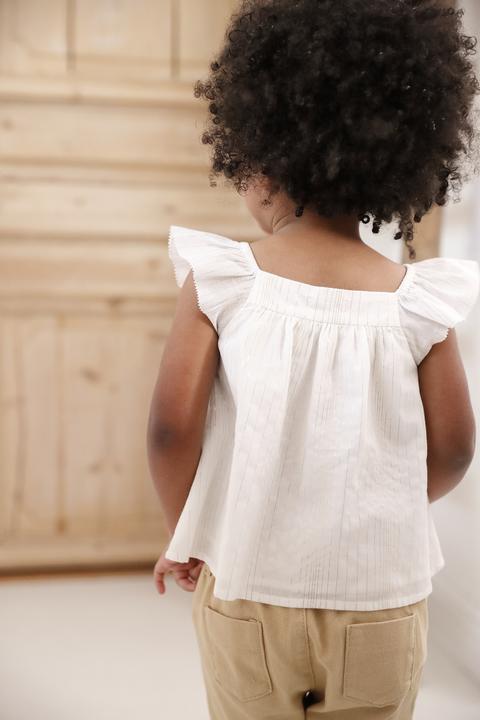 Actual product image Vertbaudet Festliche Baby Bluse aus Baumwoll-Voile (86)