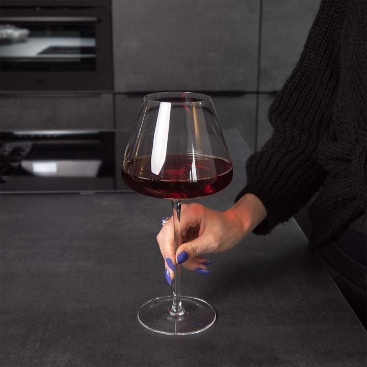 Produktbild Intirilife Wein Glas Set für Rotwein Weisswein (60 cl, 2 Gläser, Rotweingläser, Weissweingläser)