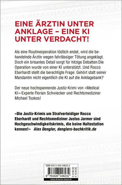 Image du produit Der 1. Patient (Allemand, Florian Schwiecker, Michael Tsokos, 2024)