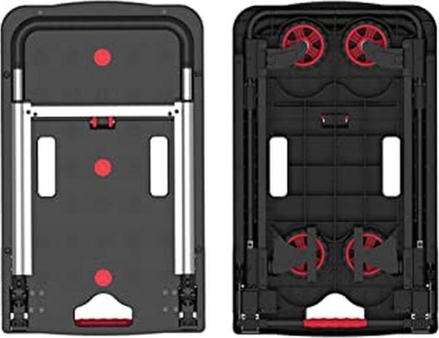 Image du produit pavo Chariot à plate-forme, plate-forme en plastique, capacité de charge : 150 kg (150 kg)