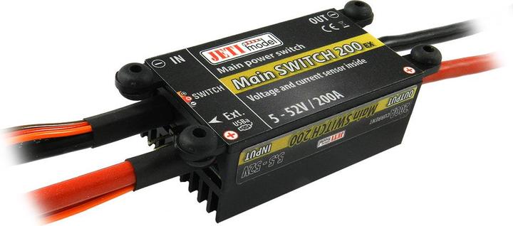 Image du produit Jeti DUPLEX 2.4EX Main Switch 200 + RC Switch