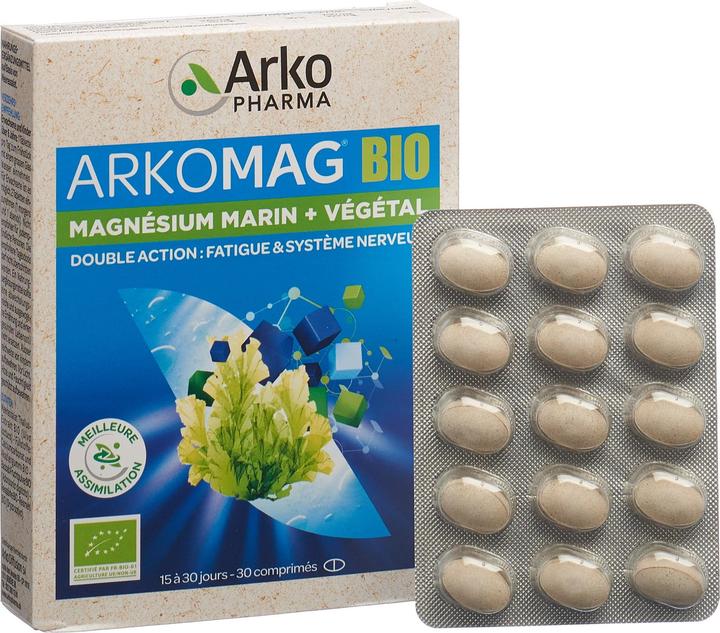 Actual product image Arkopharma Arkomag Bio (30 pcs., Pills, 48 g)