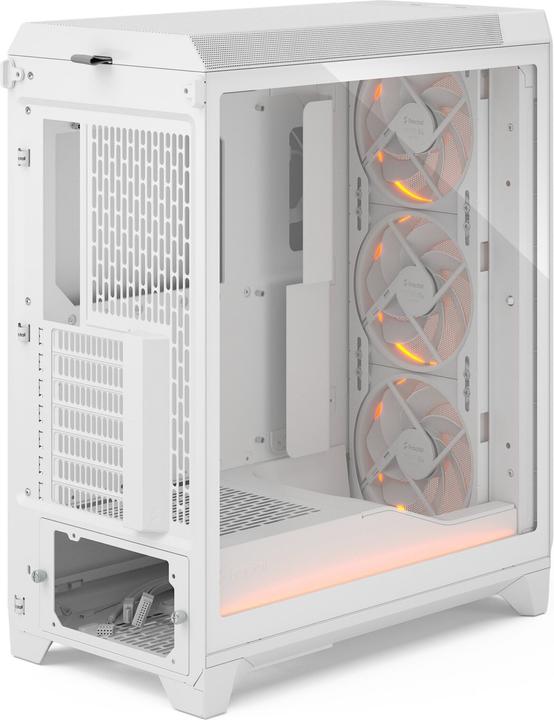 Actual product image Fractal Meshify 3 Ambience Pro RGB Clear Tint White (E-ATX, ATX, mATX, Mini-ITX)