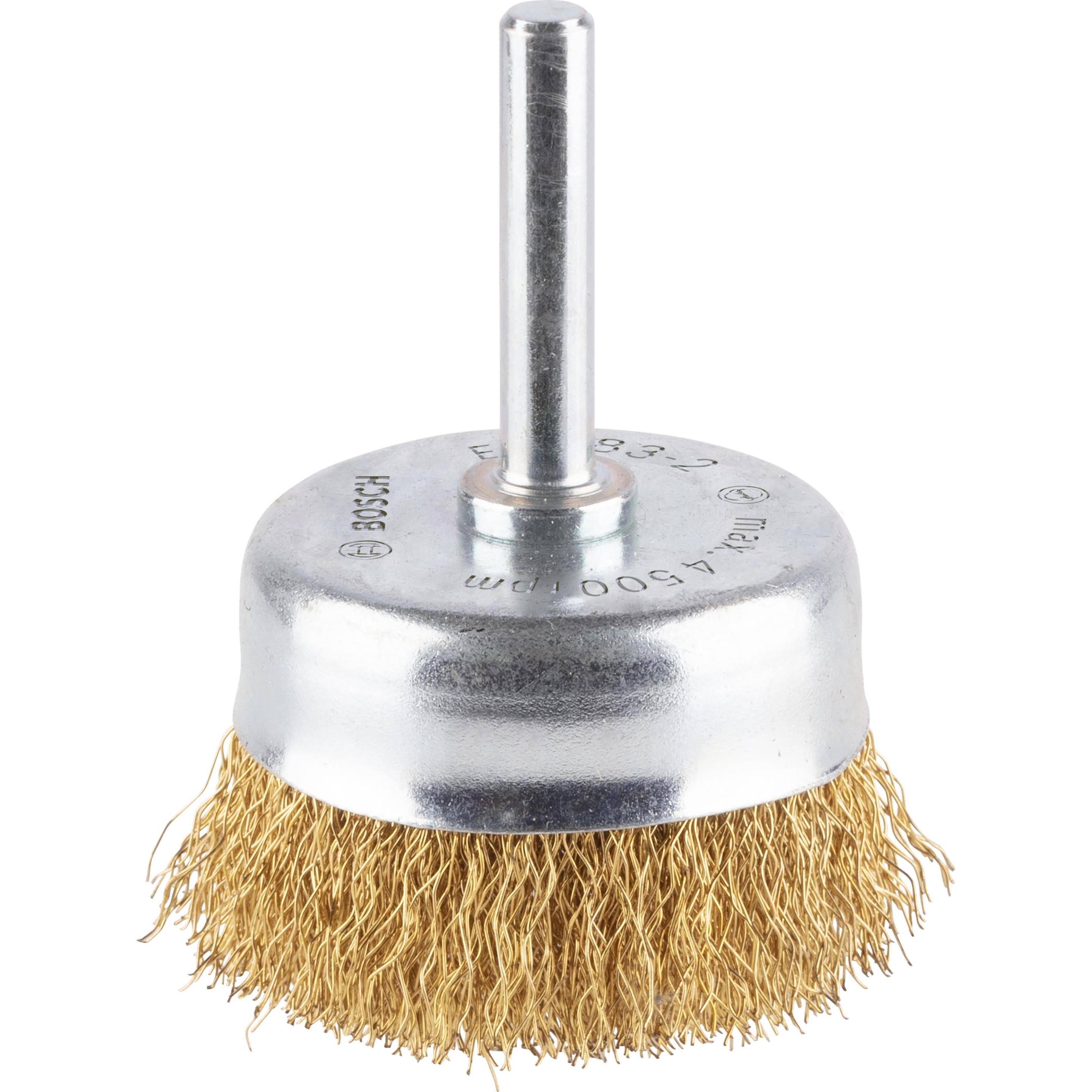 Bosch Professional Zubehör, Schleifmittel, PRO Multi Material clean Topfbürste, gerader Schaft, 50 x 0,2 mm