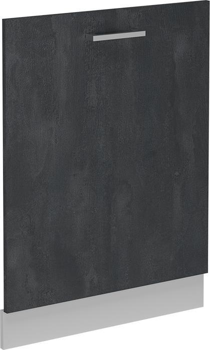 Black concrete, White