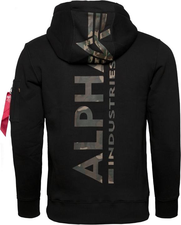 Image du produit Alpha Industries Sweat à capuche Back Print Camo Print (S)