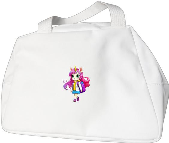 Image du produit Bügelbilder Schul & Freizeitsrucksack-Set Unicorn girl goes to school (15 l)