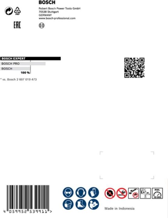 Actual product image Bosch Professional Zubehör Expert HardCeramic X-LOCK diamond cutting discs, 85x 22.23 x 1.6 x 7 mm