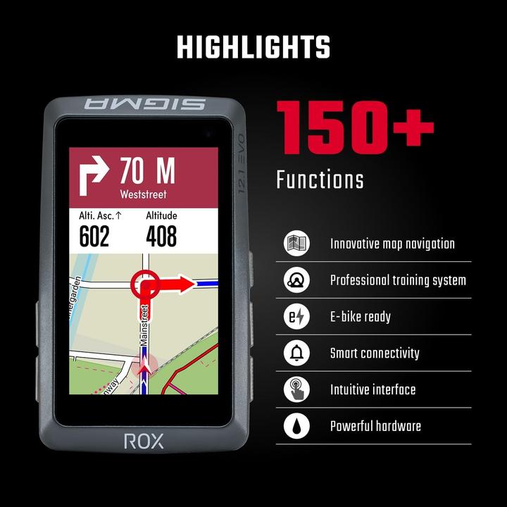 Actual product image Sigma Sport ROX 12.1 Evo