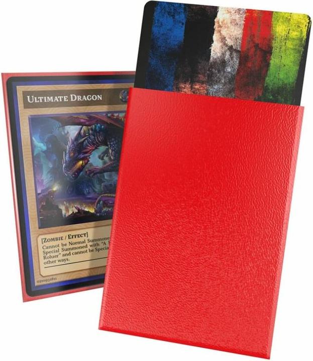 Produktbild Ultimate Guard 60 pochettes Cortex Sleeves format japonais Rouge Mat