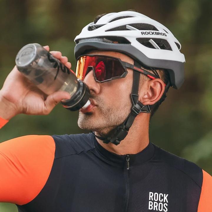 Actual product image Rockbros Kask rowerowy HC-58WG-L 58-61 cm - biało-szary (58 - 61 cm)