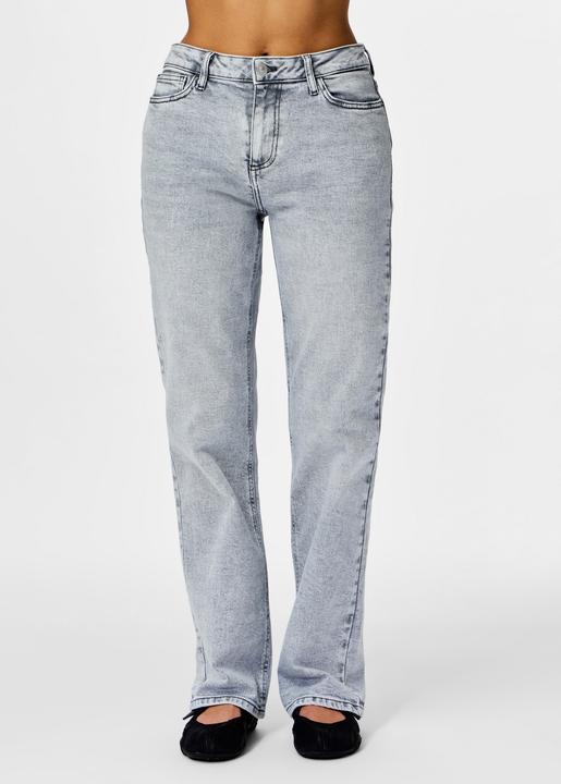 Produktbild Pieces Pckelly Mw Straight Jeans Lg Noos Bc (25)