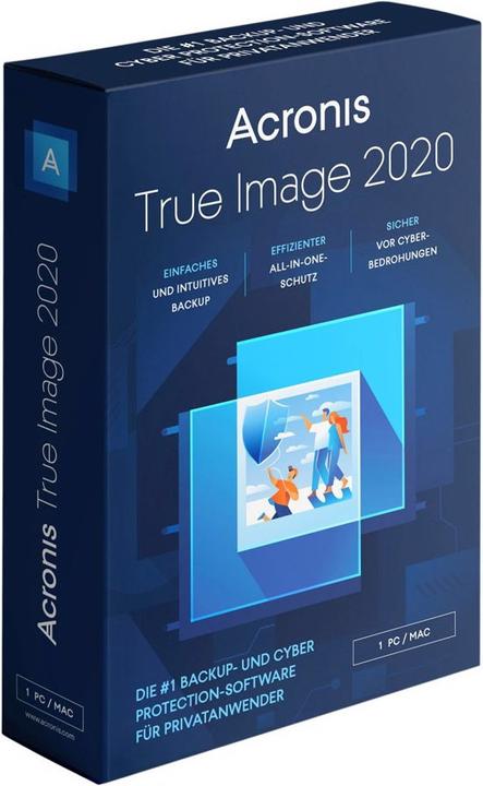 Image du produit Acronis True Image 2020 (1 Utilisateur, Illimité)