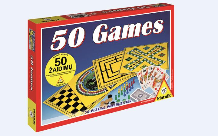 Actual product image Piatnik Set of 50 games (in Lithuanian) (Lithuanian)
