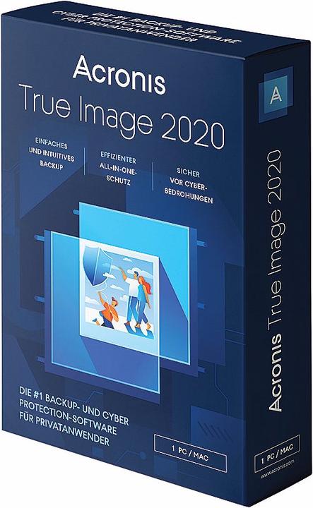 Image du produit Acronis True Image 2020 (1 Utilisateur, Illimité)