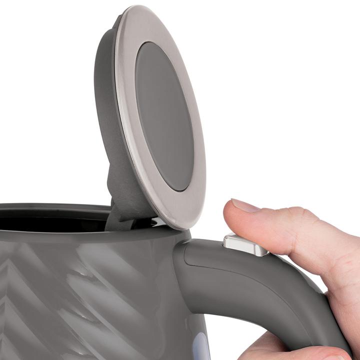 Produktbild Russell Hobbs 26382-70 Groove Wasserkocher grau (1.70 l)