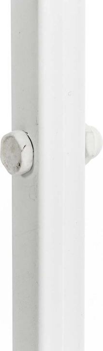 Produktbild Swisshandel24 Halbpavillon Rosie mit Sitzbank, weiss (58 cm, 120 cm)