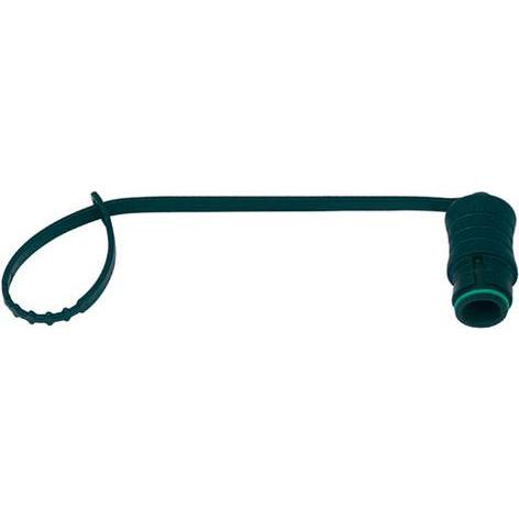 Schubiger Serie 720 hood cablecover for female connector, Elektronikkabel + Stecker, Schwarz