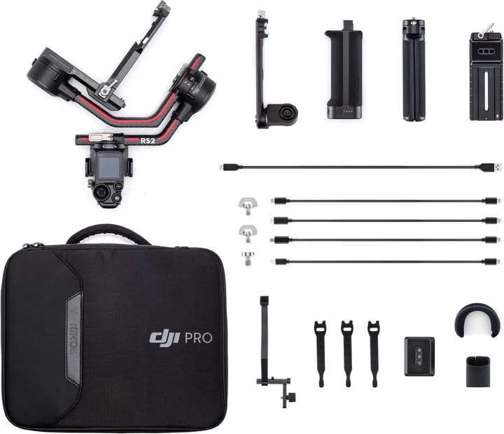 Image du produit DJI RS 2 (Appareil photo reflex, Appareil photo à objectif interchangeable, 4.50 kg)