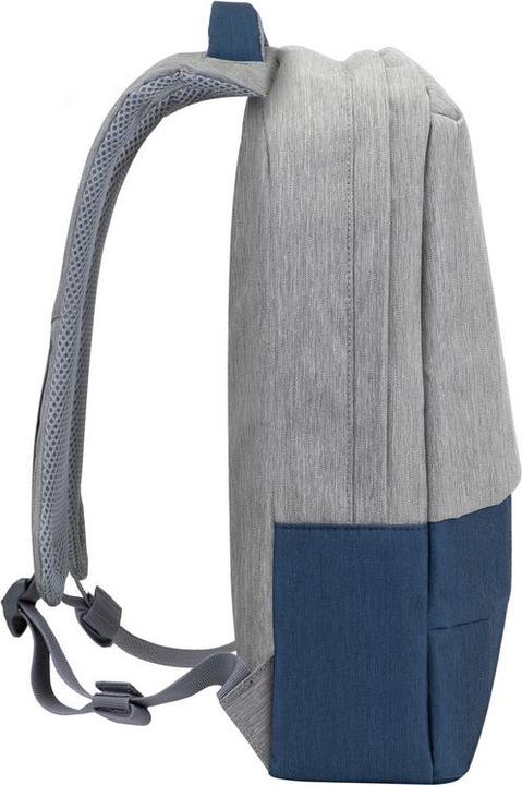 Produktbild Rivacase 7562 grey/dark blue anti-theft Laptop backpack 15.6 (15.60", Universal)