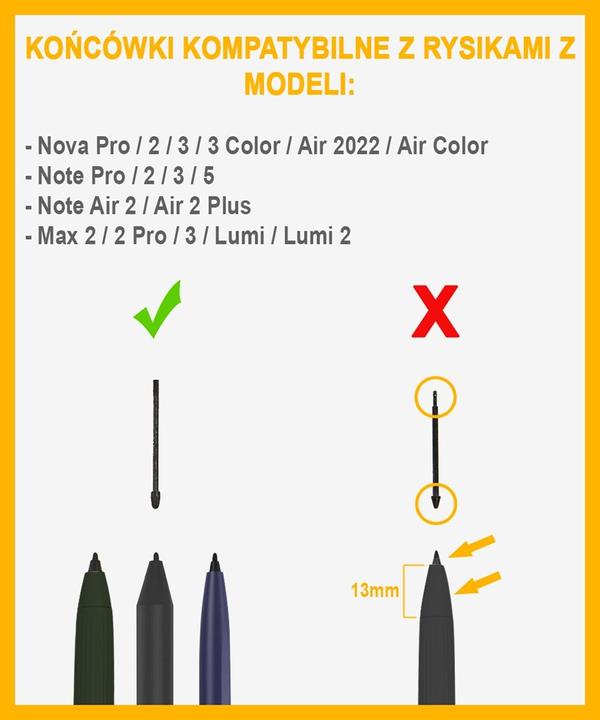 Produktbild Onyx Boox Stylus Tips for Pen Plus / Pen2 Pro / Triangle Pen