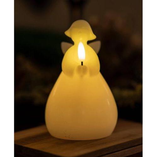 Thumbnail - Sirius, LED Kerzen, LED-Engel Lucia, Ø 9.5 x H 15 cm (1 x)