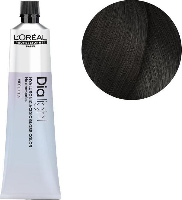 Image du produit L'Oréal Professionnel L'Oral Professionnel Dialight 511 Light Brown Deep Ash 60ml Hair Color (Marron clair Cendré profond)