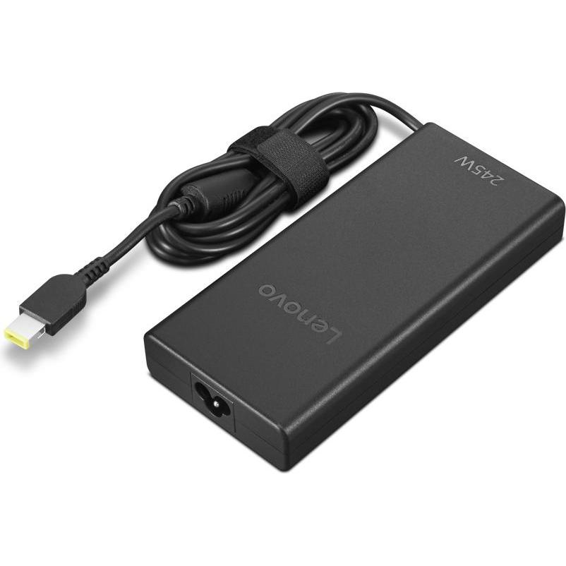 Lenovo 245W AC Adapter (Slim tip)-EU (245 W), Notebook Netzteil, Schwarz