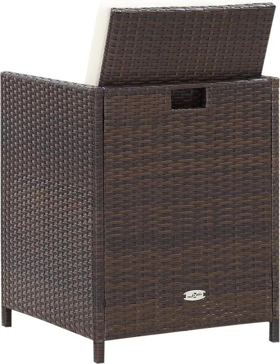 Produktbild vidaXL Gartenmöbel-Set (123 x 60 x 74 cm)