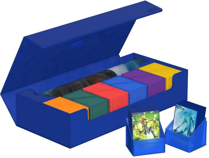 Actual product image Ultimate Guard Card Box XenoSkin Superhive 550+ Blue