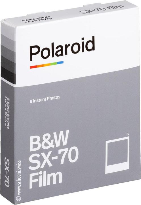 Actual product image Polaroid B&W Film SX-70 (8Photos)