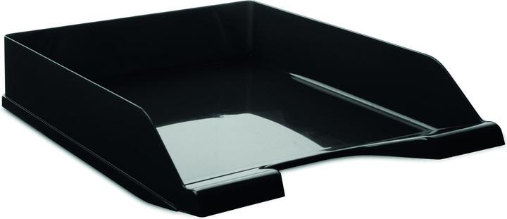 Immagine prodotto Staples Vassoio da tavolo per lettere, polistirolo/pp, a4, standard, nero (A4)