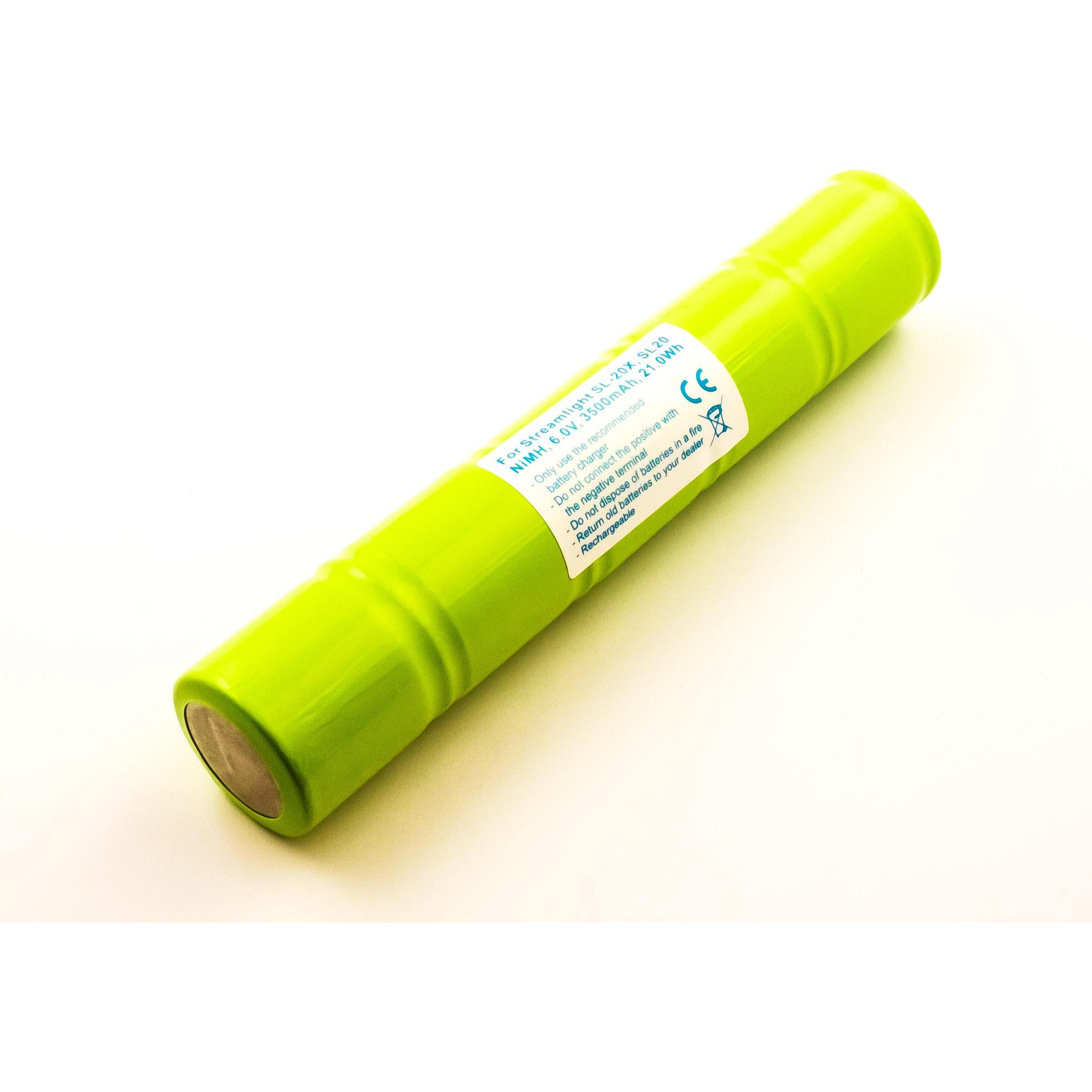 AGI Akku kompatibel mit Streamlight ML500 - Akku (1 Stk., 3500 mAh), Batterien + Akkus