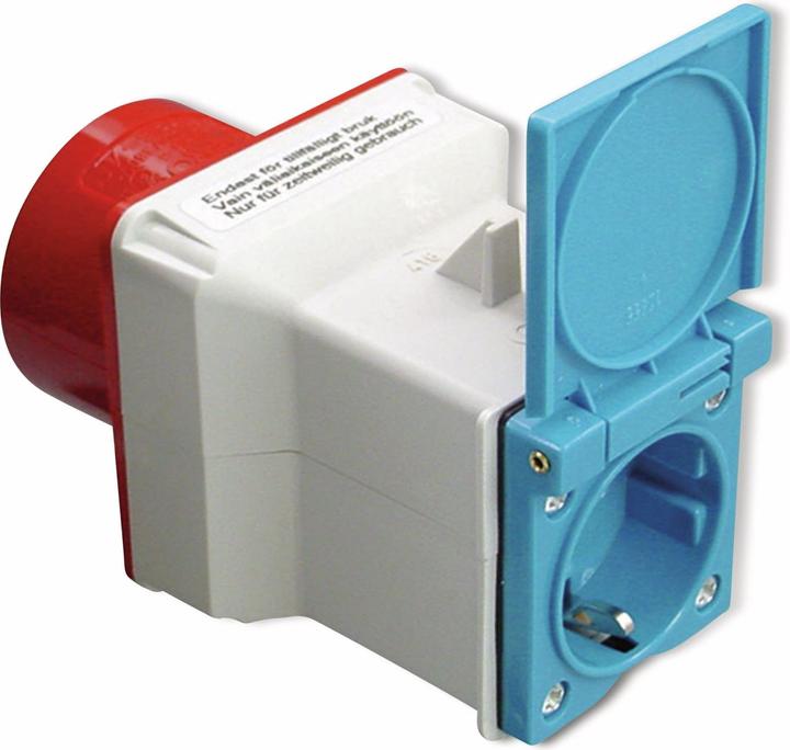 Actual product image PCE CEE adapter CEE plug 16A socket 9433020