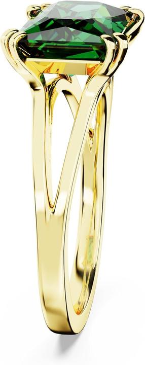 Produktbild Swarovski Matrix Cocktail Ring Rechteckschliff Grün Gold (55)