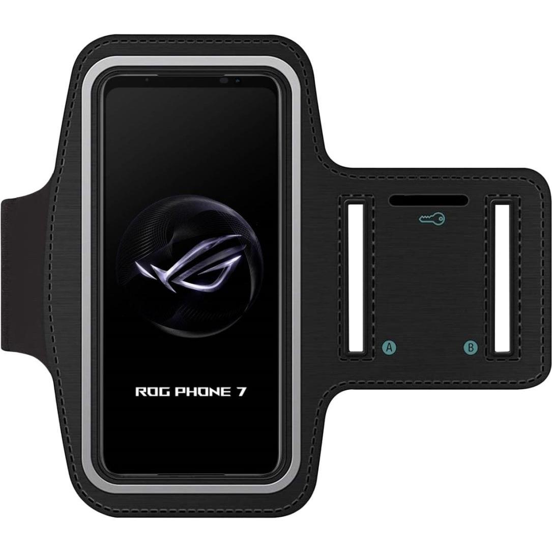 SmartFitness Asus ROG Phone 7 Handy Sport Armband, Smartphone Sportarmband, Schwarz