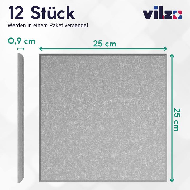 Actual product image Vilz Schallabsorber Panel-Set (12 pcs.)
