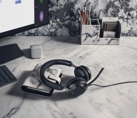 Actual product image Jabra Evolve2 40 SE MS Stereo NC (USB-A) (Cable, USB-A)