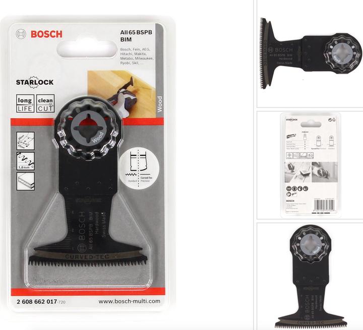 Actual product image Bosch Professional Zubehör BiM plunge cut saw blade AIZ 65 BSB