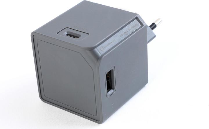 Produktbild Allocacoc USB Netzteil USBcube Original PD 65W Grau (65 W, 2 Ports)