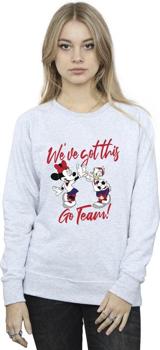 Actual product image Disney Womens/Ladies Minnie Daisy We've Got This Sweatshirt (M)