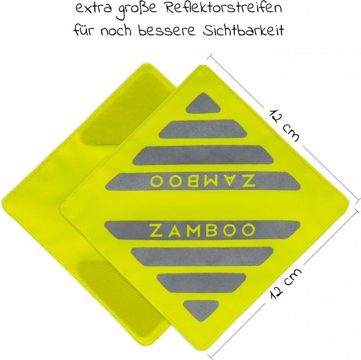 Produktbild Zamboo Kinderwagen-Ersatzteile Universal Reflektoren für Kinderwagen und Buggys 4er