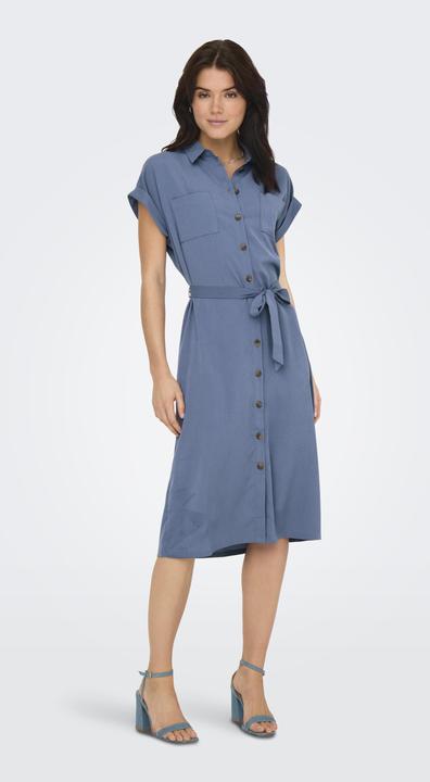 Produktbild Only ONLHANNOVER Langes Kleid Hemdblusenkleid (40)