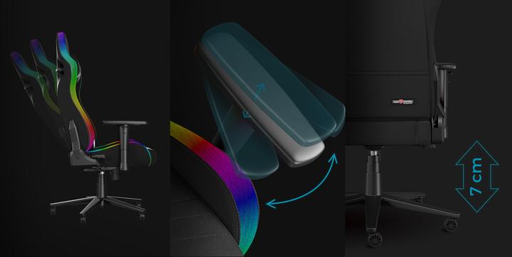 Actual product image Genesis Computer chairs / desks Gaming Chair | Trit 660 RGB | Black