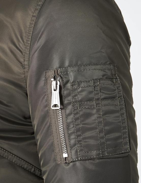Actual product image Schott Nyc Unisex Bomber Jacket with Single Compartment and Two Straps (M)